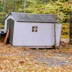 8'×12,5' Plastic Shed