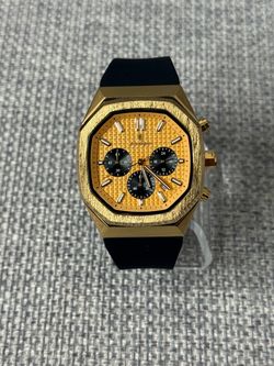 Luxury Watch Black/Gold
