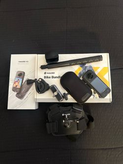 Insta360 x3 360 action camera w bike bundle