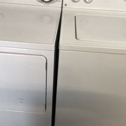 GE Top Loader Set Washer And Dryer  U5 