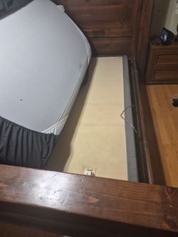 Adjustable base for lifting twin XL mattress.