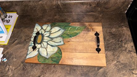 Wooden counter item