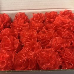 Ribbon Mini Flowers/Roses