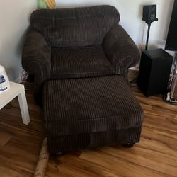 Chair And Ottoman 