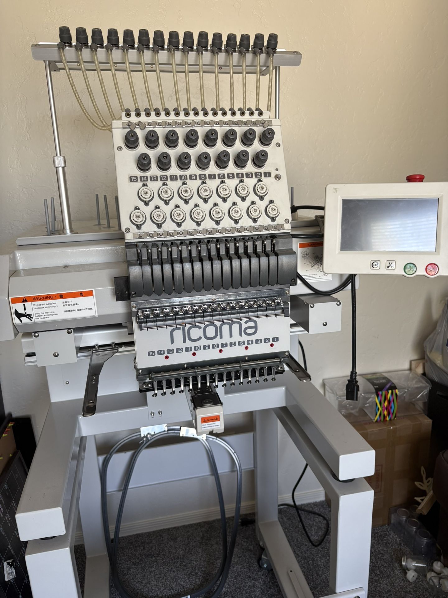Ricoma MT 1501 Embroidery Machine