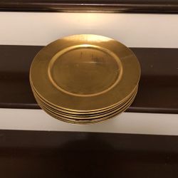 11 Gold Decor Platters Wedding