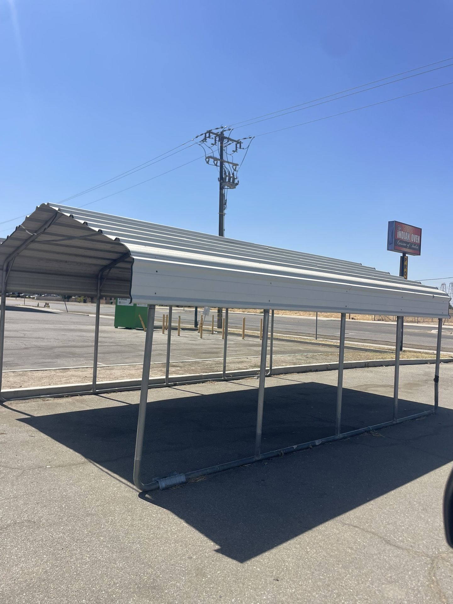 Huge Car Port 25 Feet By 10