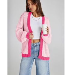 Oversized Chunky Cardigan Sweaters Open Front Long Cardigans Fall Coatigan 2025 Knit Sweater Coats