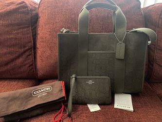 Coach handbag & Wristlet