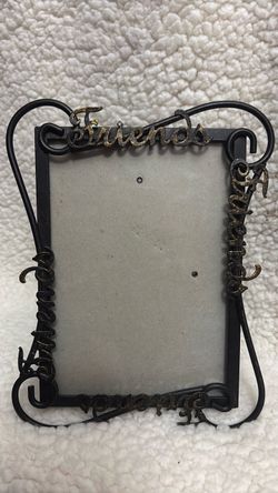 Friends Metal Decorative Picture Frame