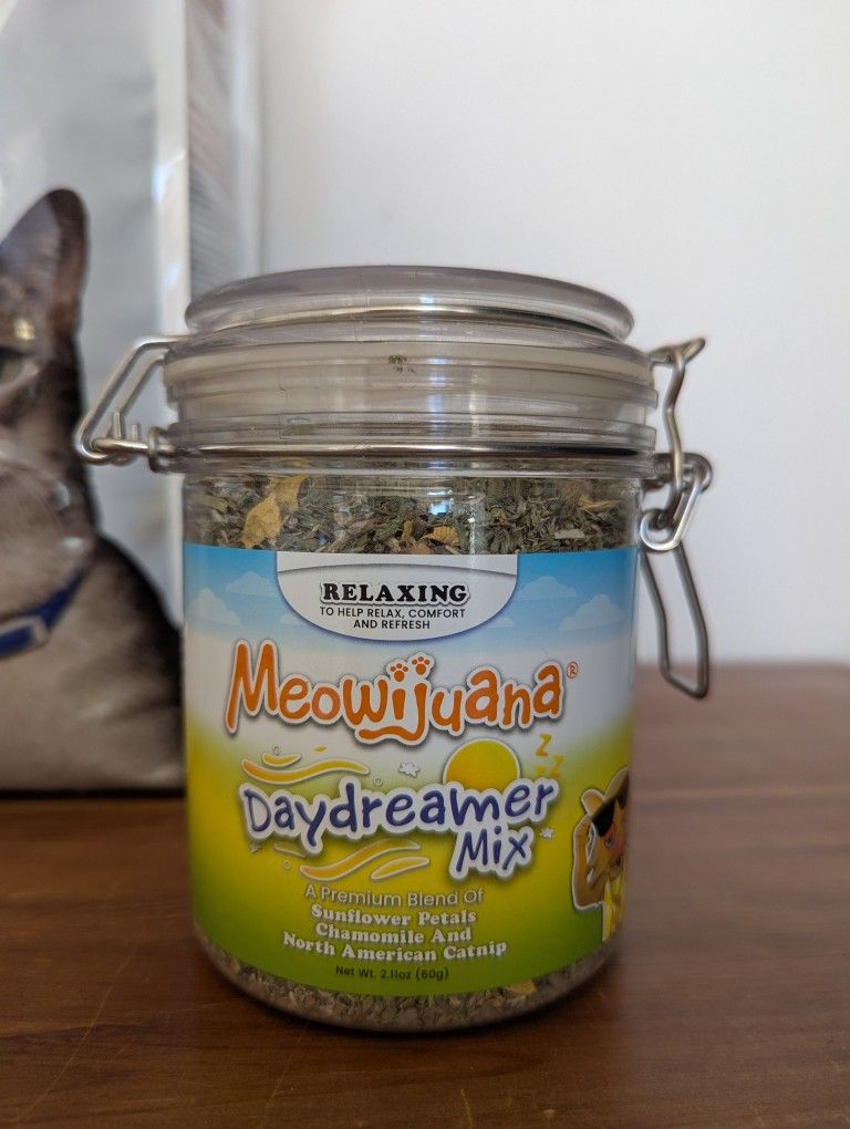 Meowijuana Catnip, Mostly Full Container