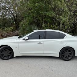 2015 INFINITI Q50 3.7L*ONLY 104K MILES* LIKE NEW* FINANCING *TRADES FL  *ONLY 104,000 MILES  BANK FINANCING  TRADES ACCEPTED  SUPER CLEAN LEATHER INTE