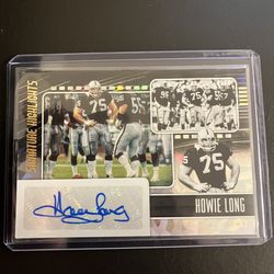 Howie Long Auto Raiders
