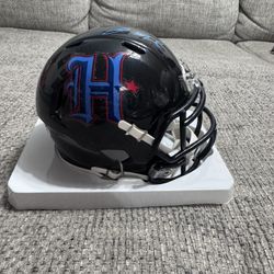 Jaylin Noel Signed Autographed Houston Texans H Town Alt Mini Helmet JSA Coa
