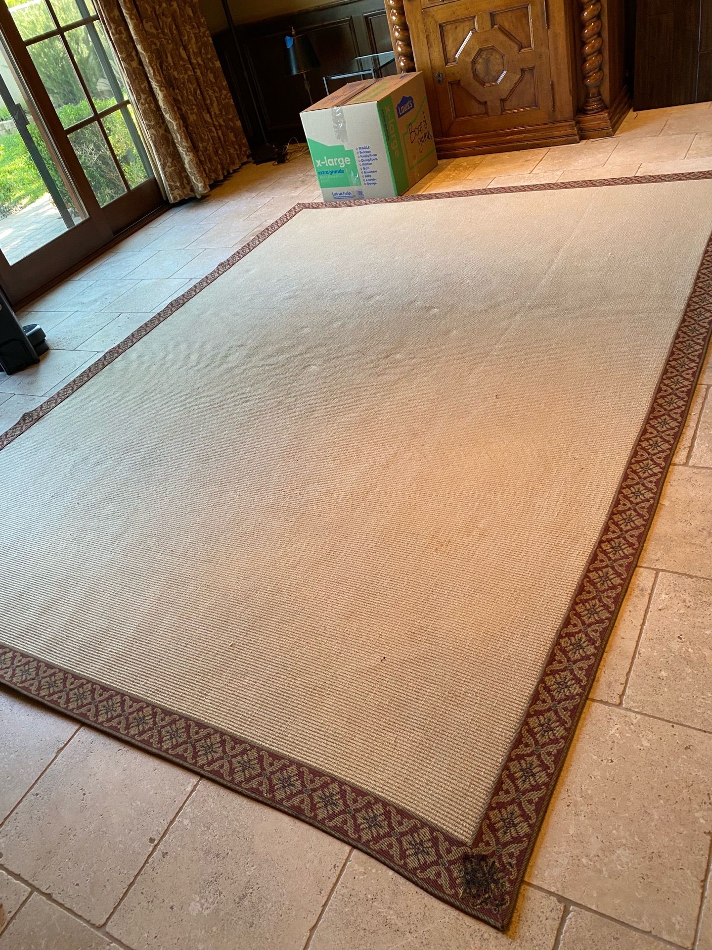 Jute rug