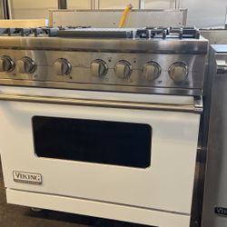 Viking 48”Wide Dual Fuel 36”Wide Range Stove With Grill 