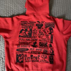 Red Supreme Hoodie