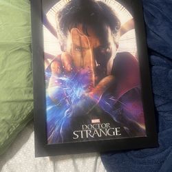 Doctor Strange Framed Movie Canvas