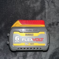 6ah Flex Volt Battery 