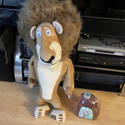 madagascar lion plush