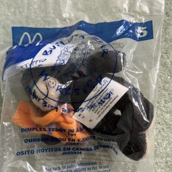 2006 Mcdonald’s Happy Meal Toy, Build A Bear Workshop “Dimples Teddy In A Sports Shirt”