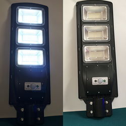 180 LED 90w Solar Street Light with Remote And Post