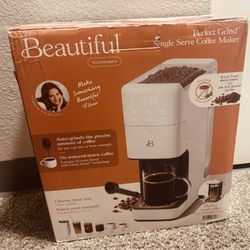 New Beautiful Perfect Grind Single Serve Coffee Maker 