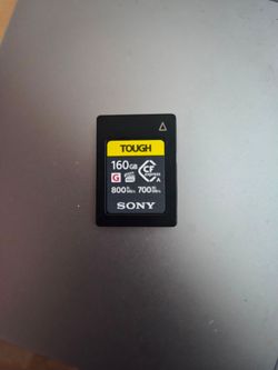 Cf express 160 gb memory card