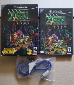 The Legend of Zelda Four Swords Adventures (GameCube) Big Box