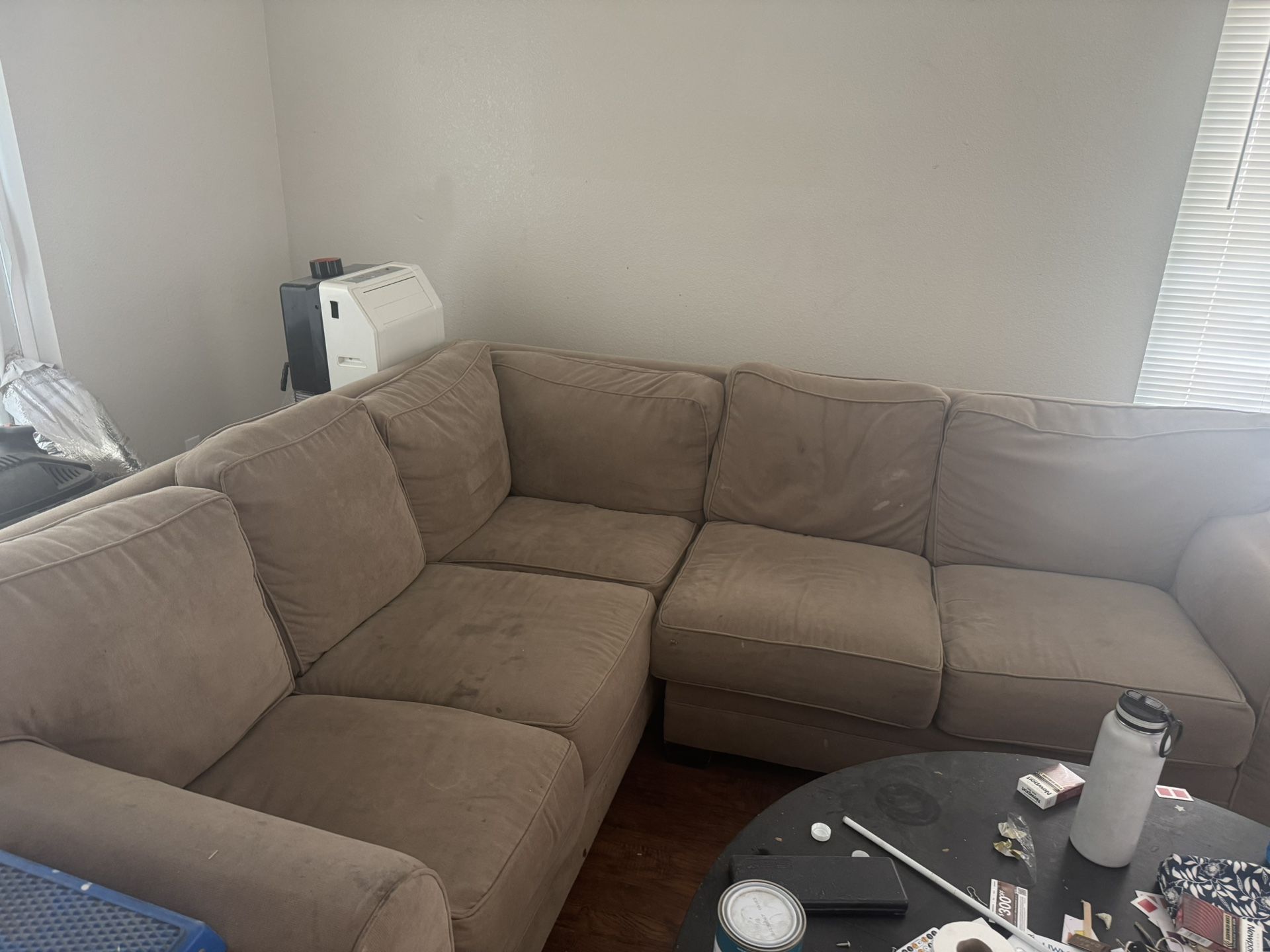 Tan couch