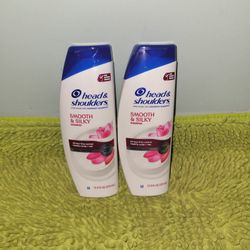 2 Head&shoulder Shampoo Smooth And Silky Shampoo 12.5oz 