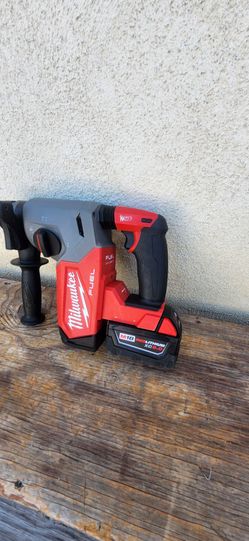 Milwaukee Rotary Hammer Auto Stop M18 Fuel Tool Battery 5ah