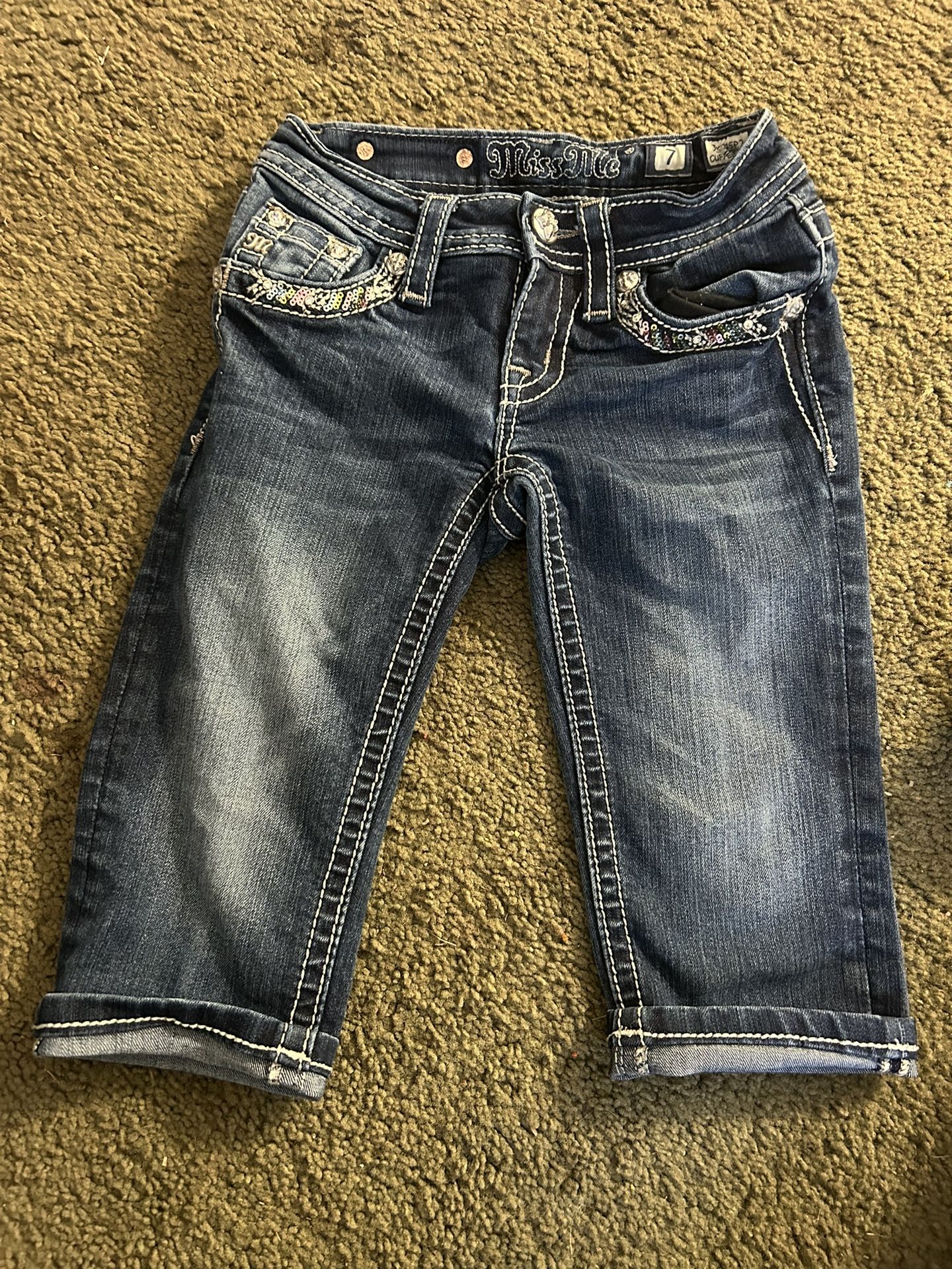 Little Girls Size 7 Capri