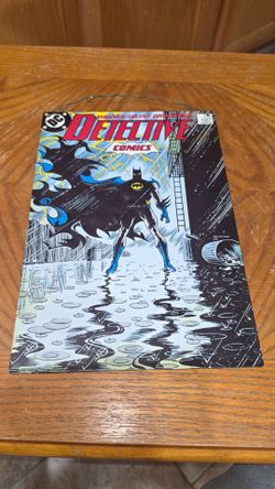 BATMAN METAL SIGN MARVEL COMICS