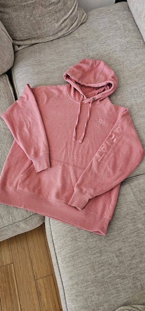 Women's Pink Authentic ARIAT HOODIE