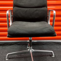 Rare Vintage Herman Miller Eames Soft Pad low Back Side Office