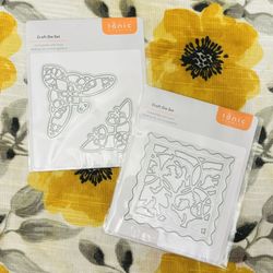 2 Sets Tonic Studios 2pc Celtic Corner Dies & Tangled Vine Die