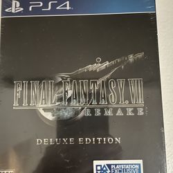 Final Fantasy 7 Remake Deluxe Edition PS4 Sealed