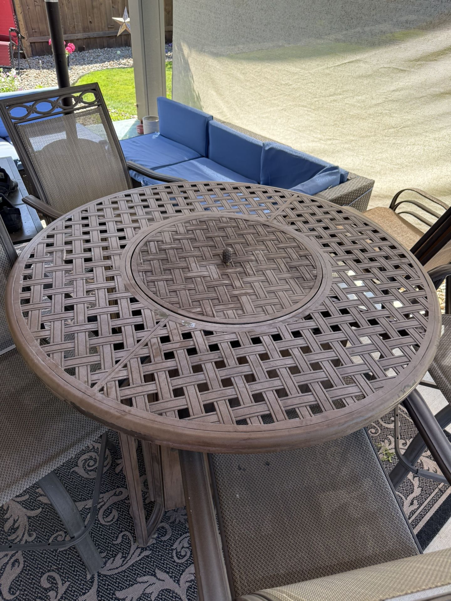 Fire Table And Chairs