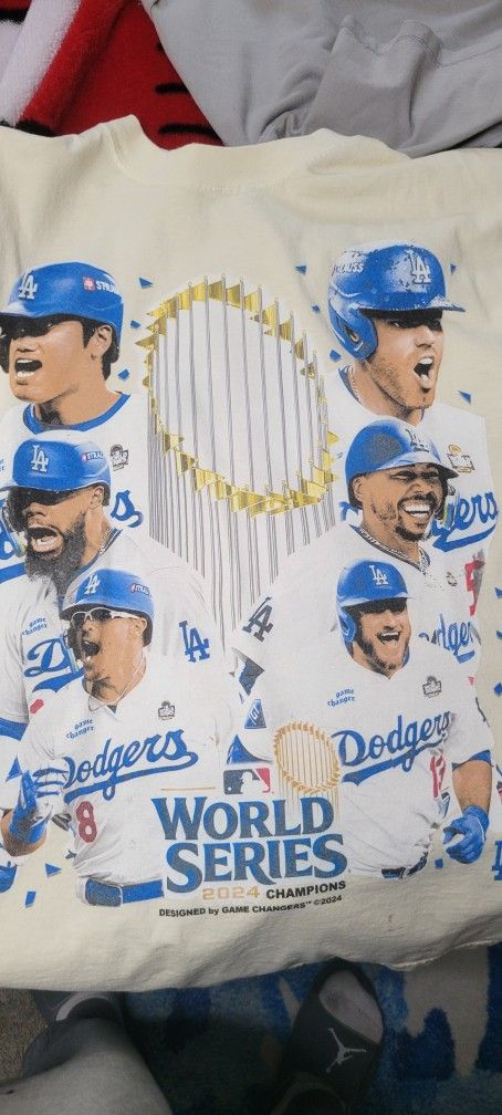 2024 Dodgers World Series Tee Xl