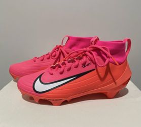 Nike Vapor Pro 1 SE Pink White Black size 8 Football Cleats