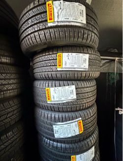 215/55/17 Pirelli 4 new tires installed and balanced