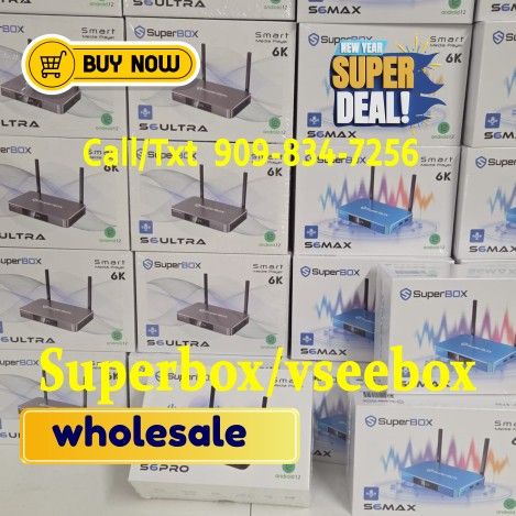 Superbox S6 pro new 2024 Model Wholesale reseller S6 Ultra super box TV BOX