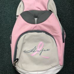 Wilson Hope For The Cure Tennis Racket And Ball Carrier Backpack