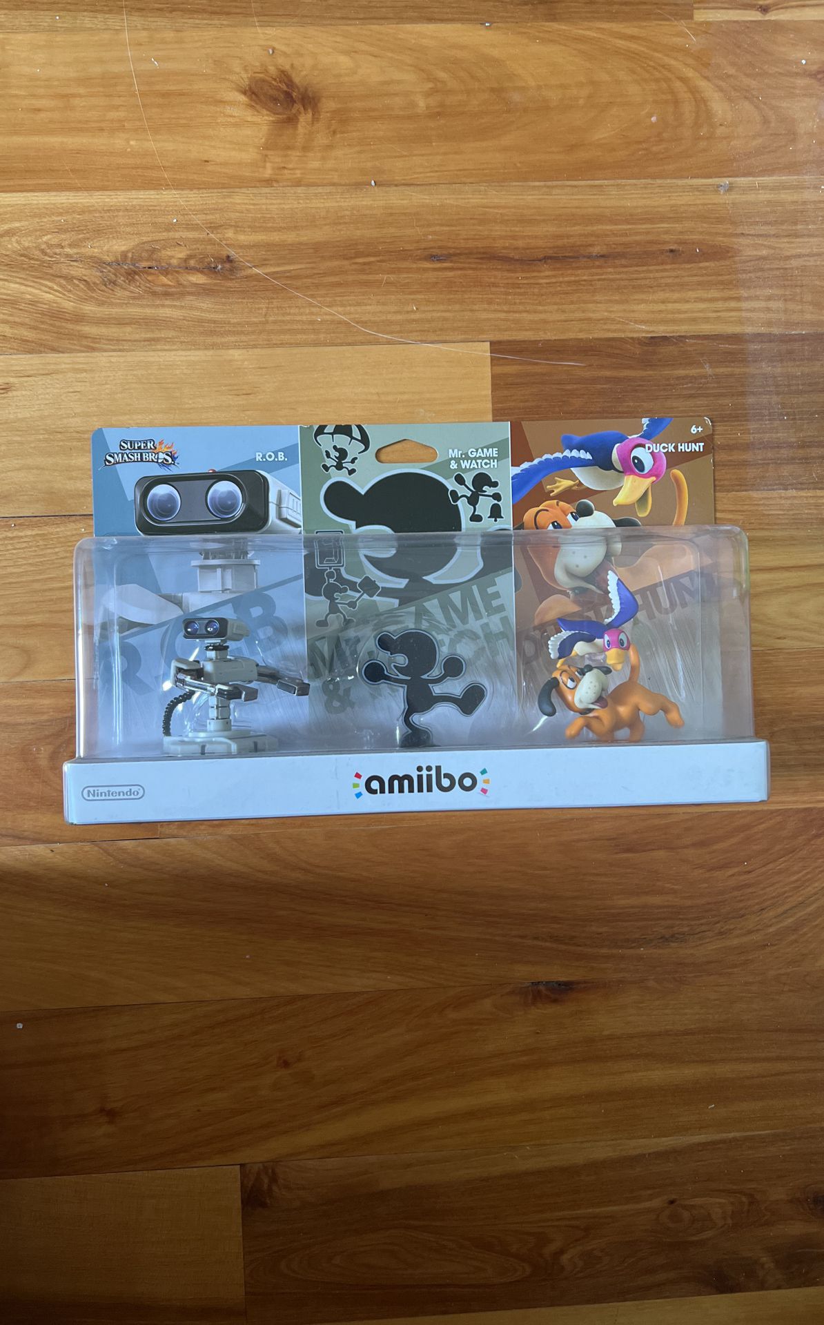 R.O.B, Mr. Game & Watch, Duck Hunt Amiibo 