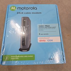 Motorola cable modem brand new