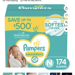 Pampers swaddlers newborn 