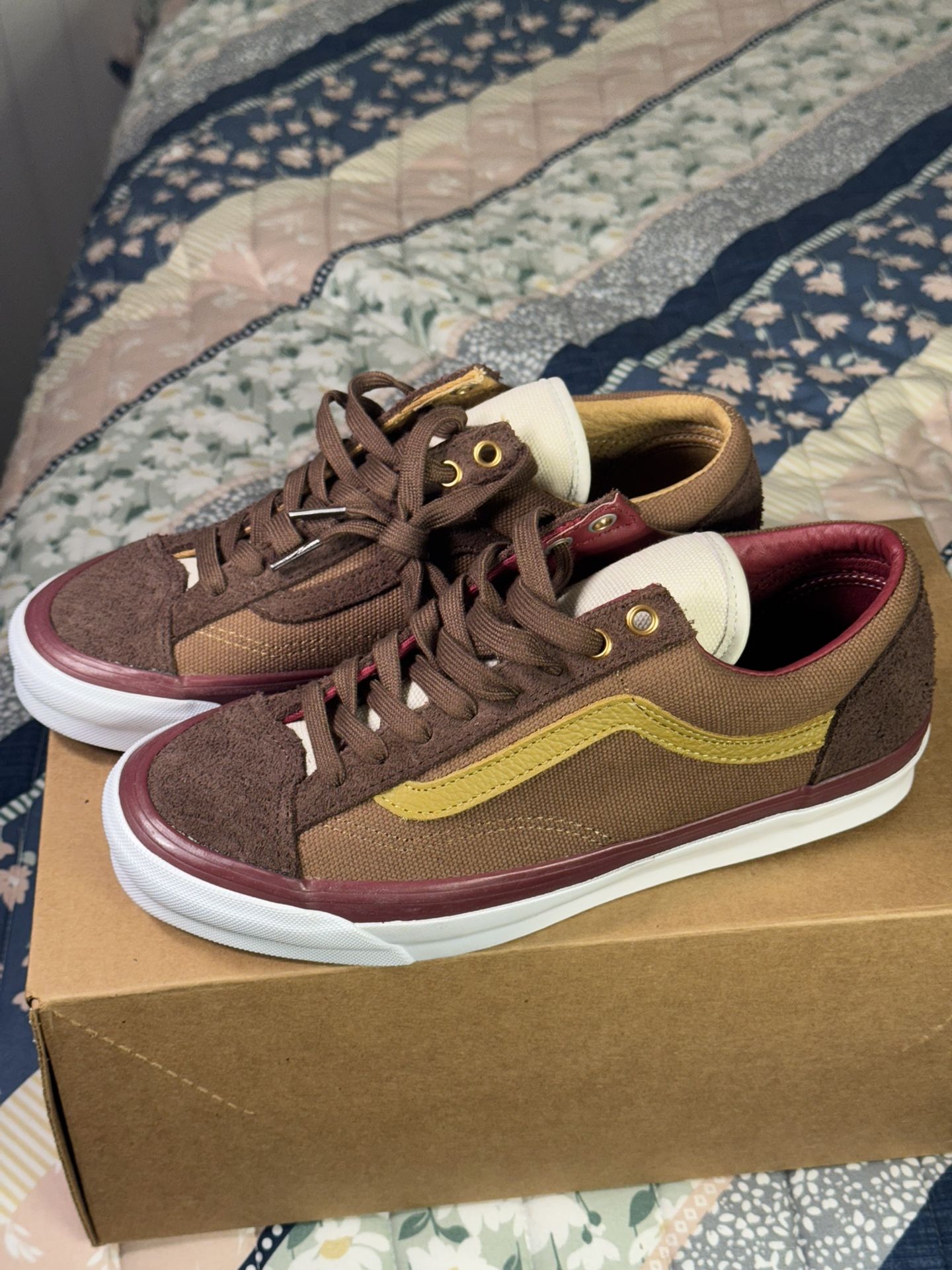 🔥👟 Vans OG Style 36 LX “Peanut Butter Jelly” – Men’s 8 / Women’s 9.5 – Rare Drop 🥜🍇 + Extra Lace