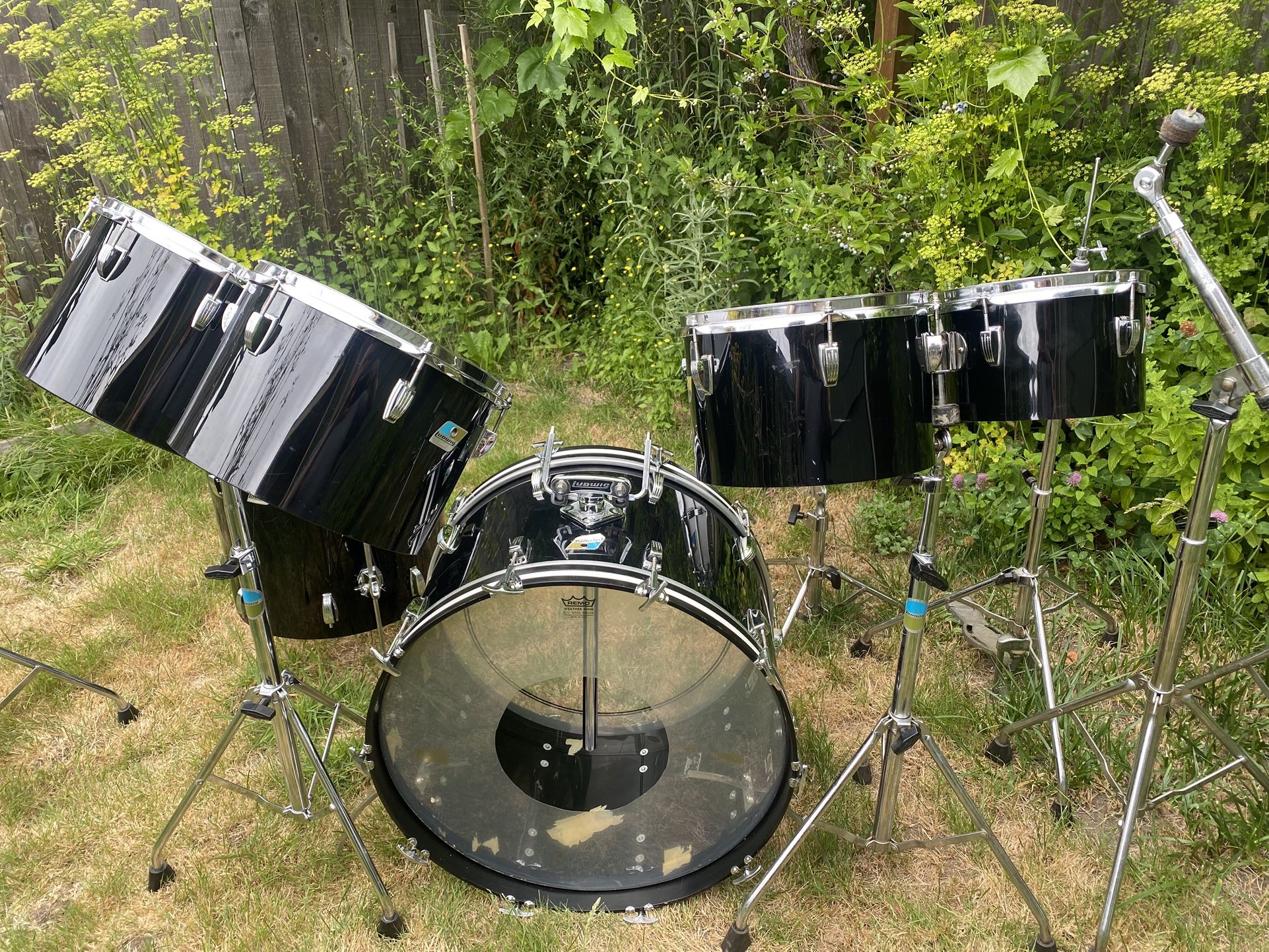 Make A Serious Offer, See Price List: 1970’s Ludwig Vistalite Drum Set and Hercules Hardware