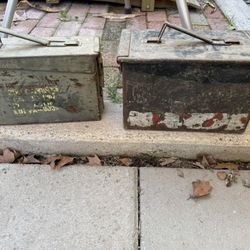 Antique Ammo Cans
